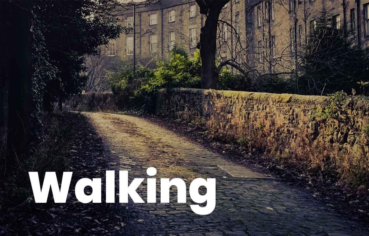 Walking in Edinburgh