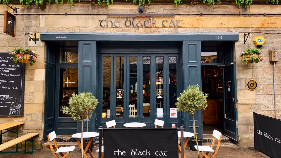 The Black Cat in Edinburgh