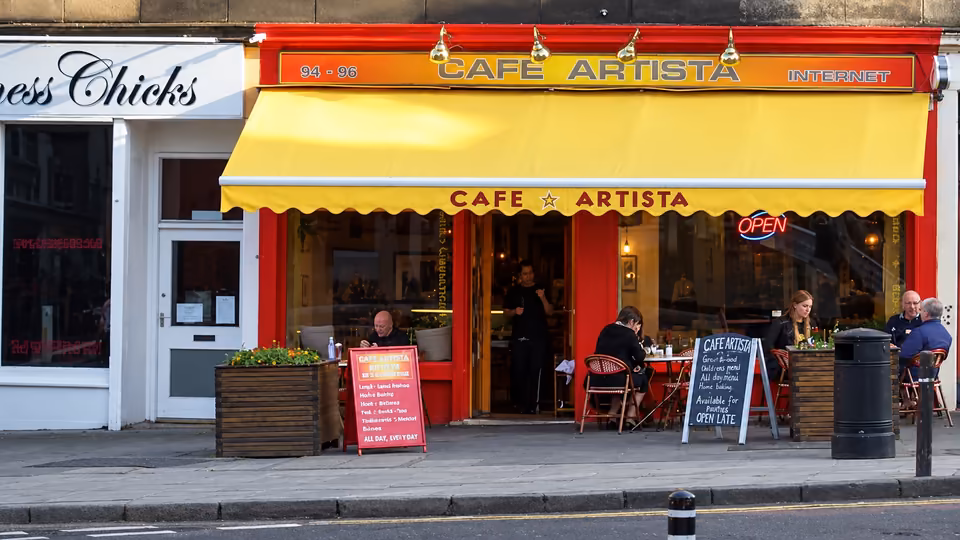 Café Artista in Edinburgh