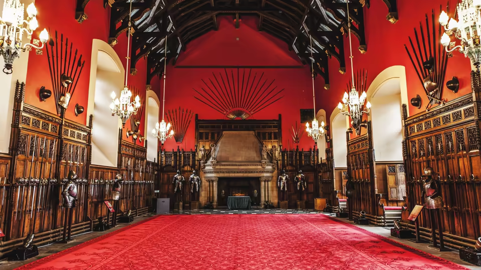 El Gran Salón del Castillo de Edimburgo