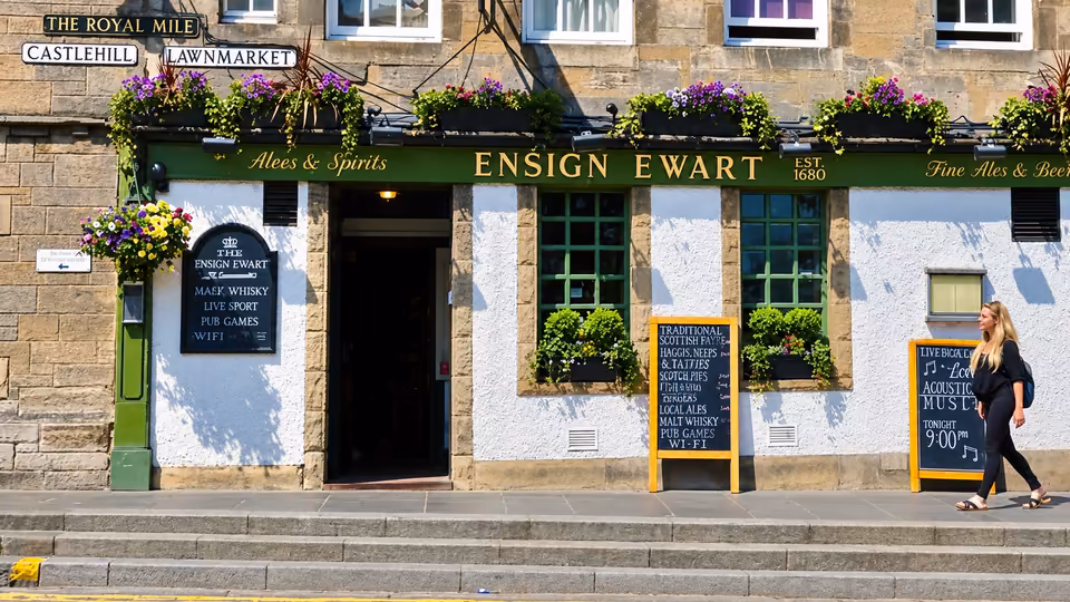 The Ensign Ewart in Edinburgh