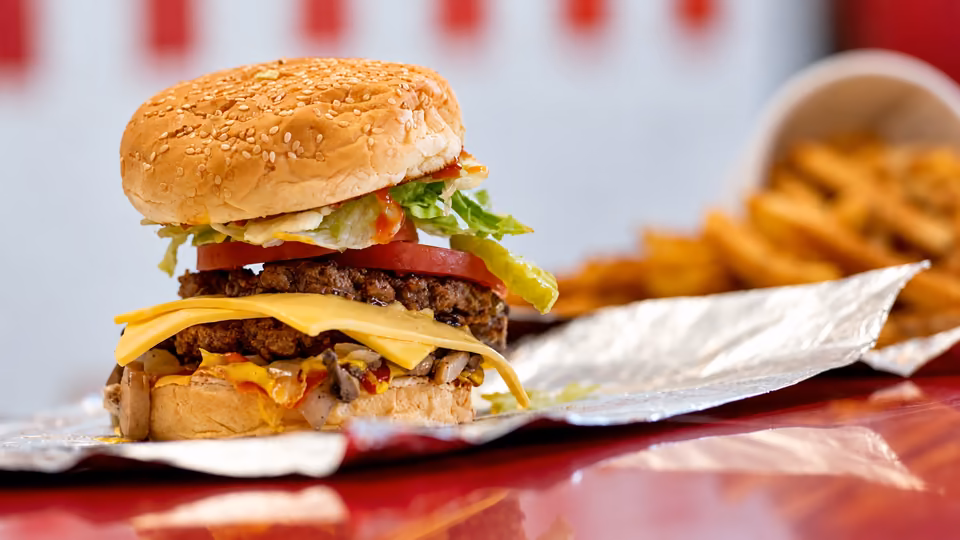 Five Guys in Edinburgh