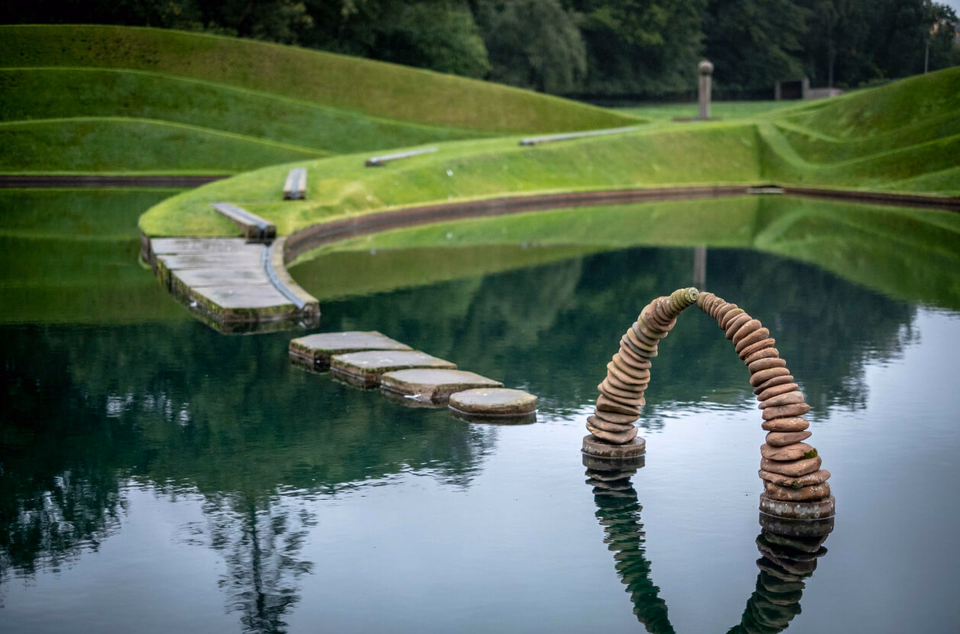 Estanque en Jupiter Artland