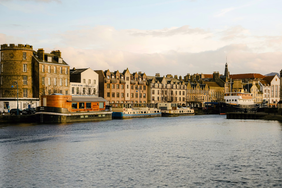 The Shore, à l’embouchure de la Water of Leith