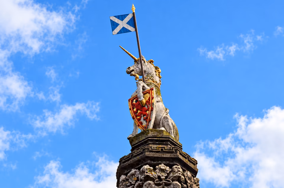La licorne de la Mercat Cross