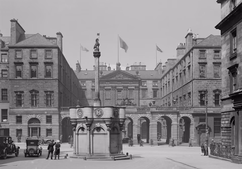 Croix du marché en Écosse