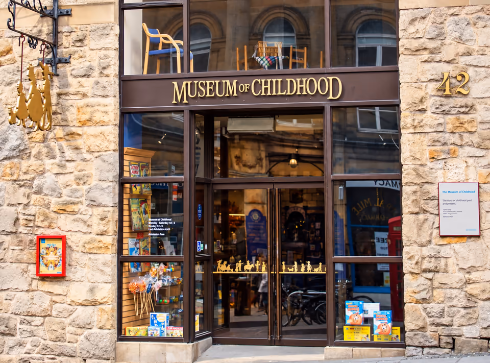 Interior del Museo de la Infancia de Edimburgo