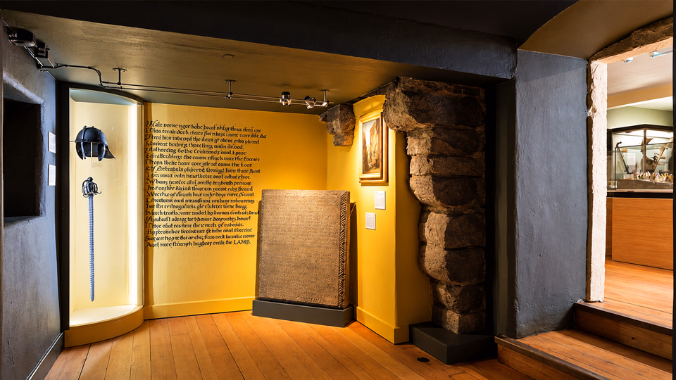 Interior del Museo de Edimburgo