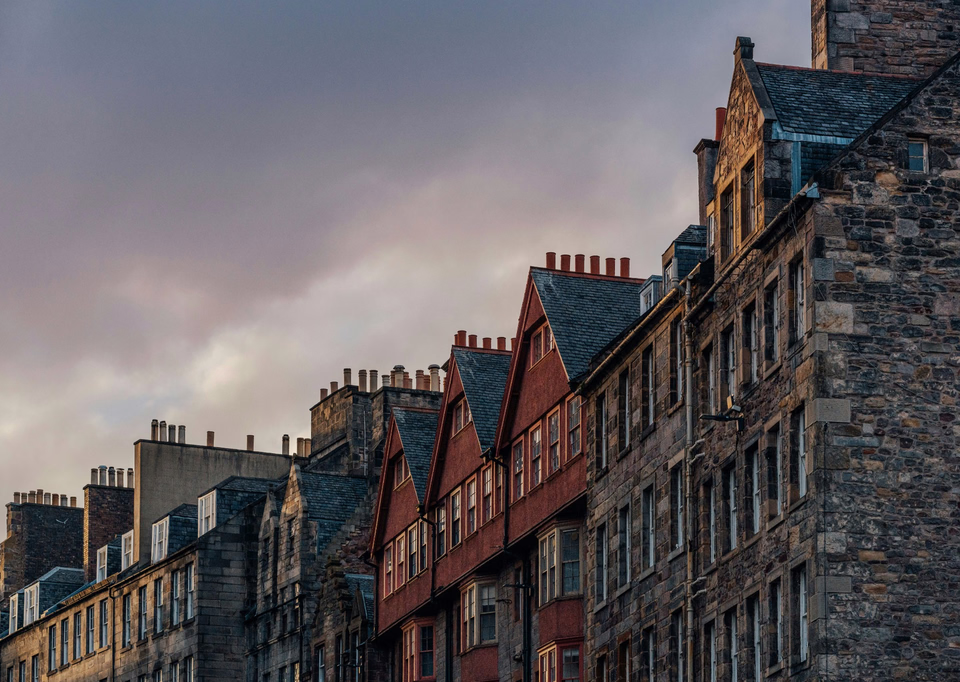 Panorámica de la Old Town de Edimburgo