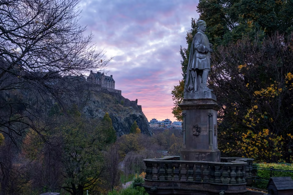 Paseo por los Jardines de Princes Street