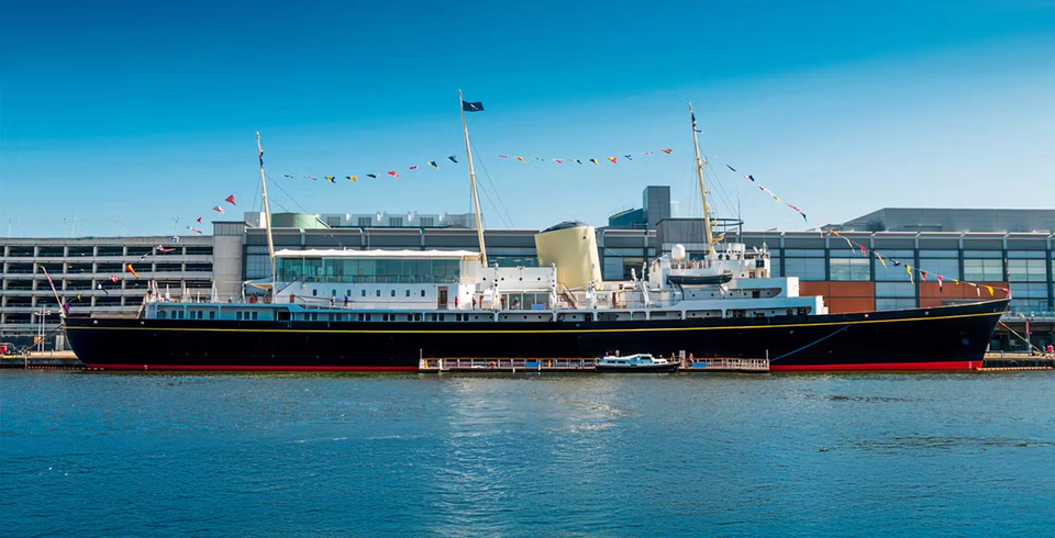 Le Royal Yacht Britannia à Édimbourg
