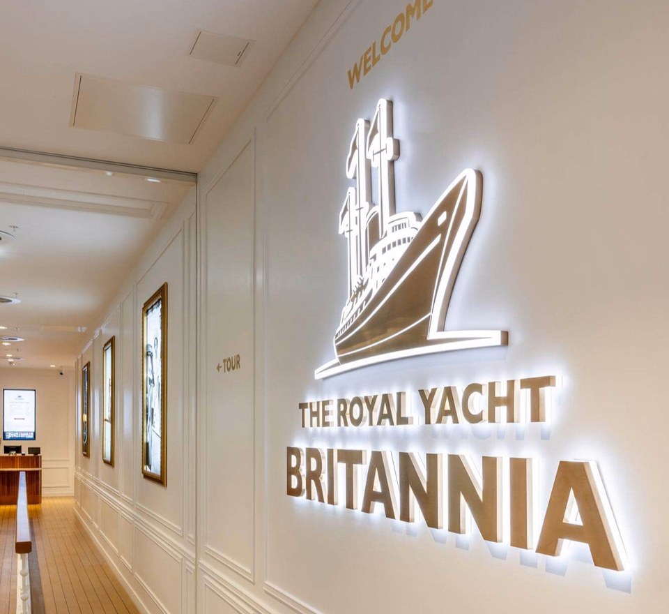Interior del Yate Real Britannia
