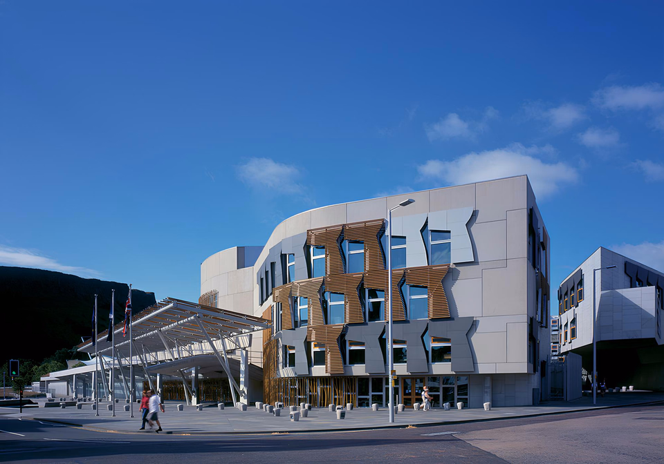 Le Parlement écossais à Édimbourg