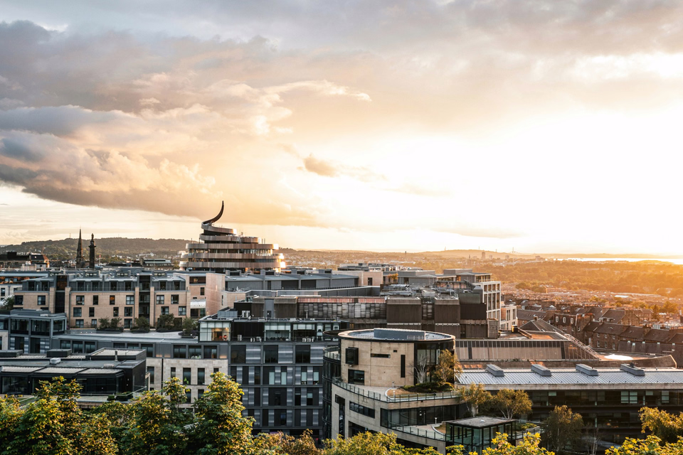 Centro comercial St James Quarter en Edimburgo