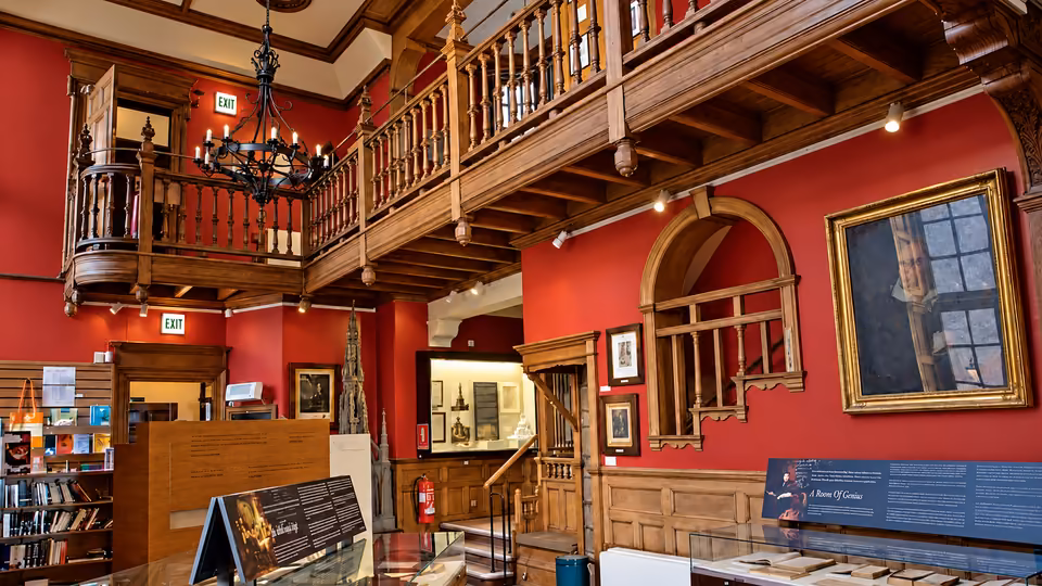 Robert Burns en el Museo de los Escritores