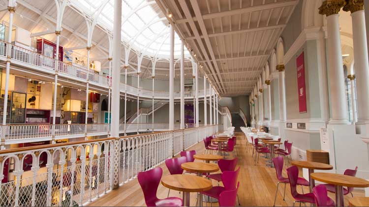 Balcony Café (Museo Nacional de Escocia)