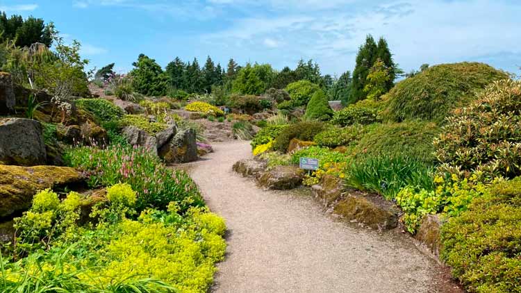 Interior del Jardín Botánico de Edimburgo