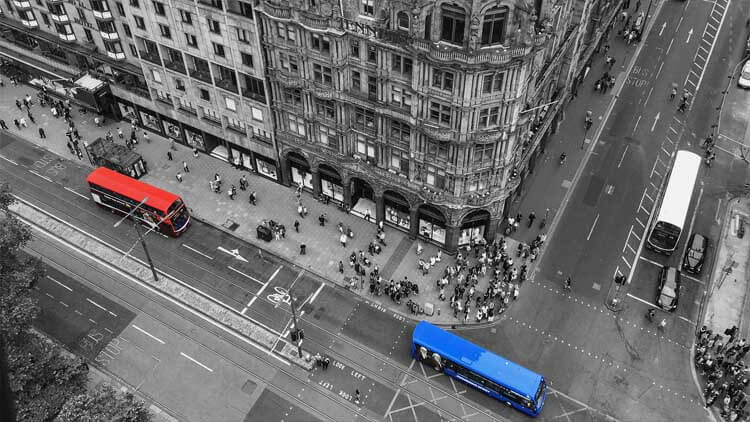 Buses en edimburgo