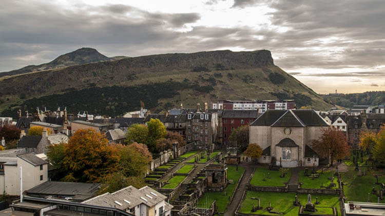 Le cimetière de Canongate