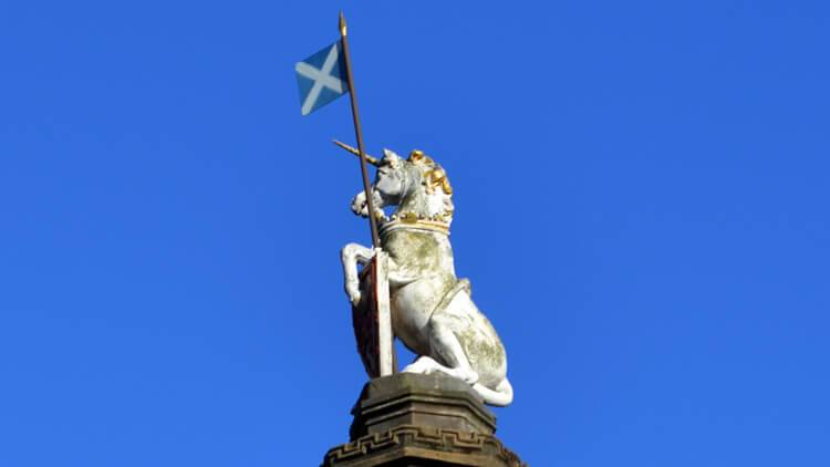 Mercat Cross in Edinburgh