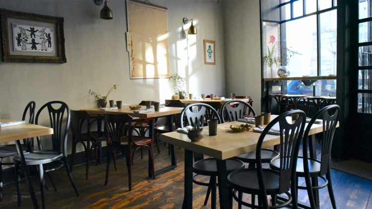 Moss restaurant in Edinburgh