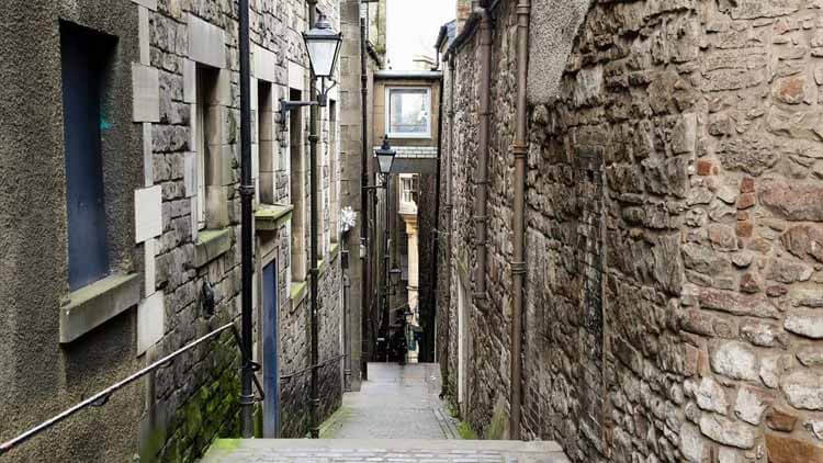 Close de la Old Town de Edimburgo