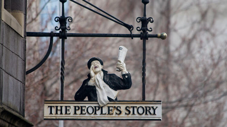 Cartel de The People's Story